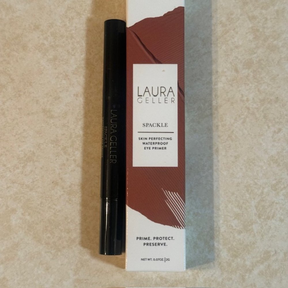 New Laura Geller Spackle Waterproof Eye Primer - Medium Deep